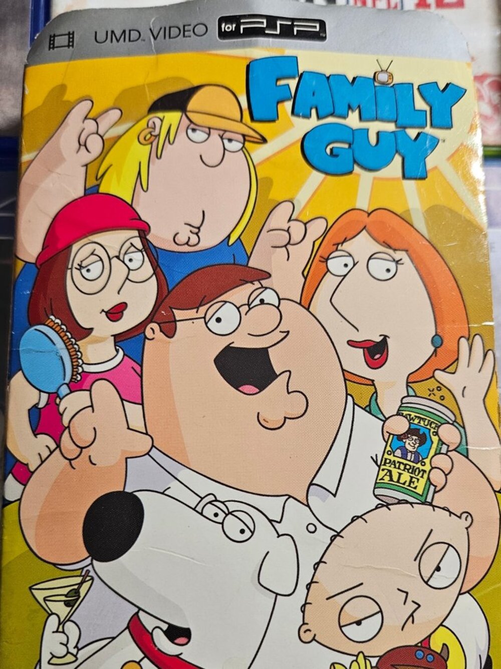 Family Guy UMD Video for PSP Seasons 1 2, English, 5-Disc Set, 2005 Used